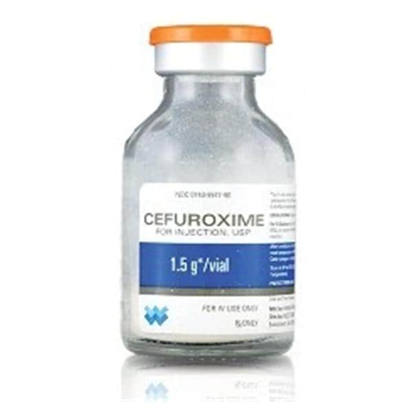 Cefuroxime Injection 1.5gm/vl Powder Vial 25/Package