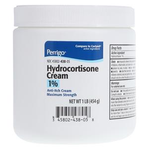 Hydrocortisone Anti-Itch Cream 1% 1LB/Jar