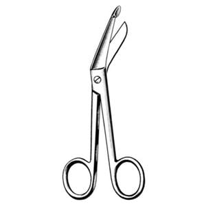 Surgi-OR Lister Bandage Scissors Angled 7-1/4" Stainless Steel NS Rsbl Ea