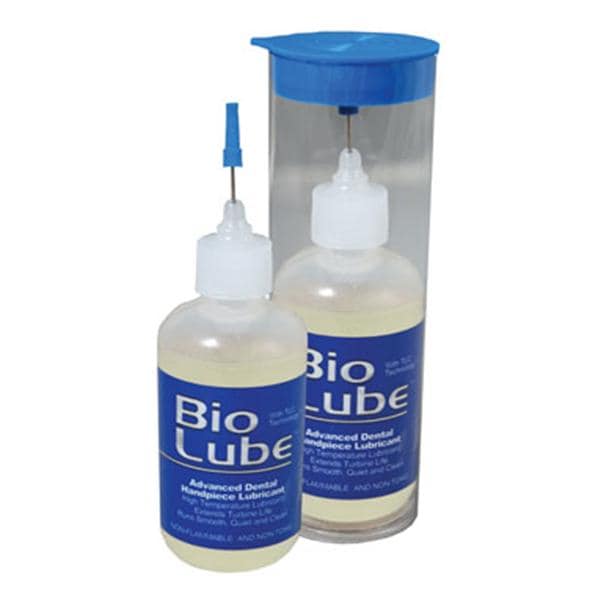 Bio Lube Handpiece Lubricant Oil 2 oz Needle Dropper 2Oz/Bt, 12 BT/CA