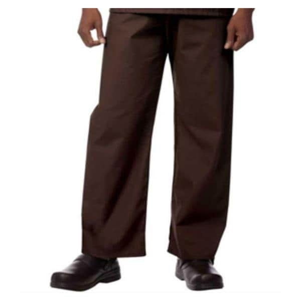 Scrub Pant 1 Pocket Large Chocolate Unisex Ea