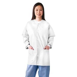 Lab Jacket SMS Small White 30/Ca