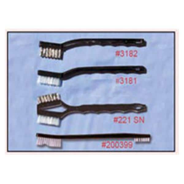 Instrument Cleaning Brush Nylon Bristle 7-3/4x1-1/2" Nylon Ea, 10 EA/PK