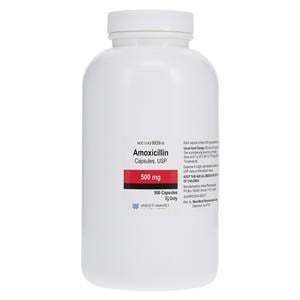 Amoxicillin Capsules 500mg Bottle 500/Bottle