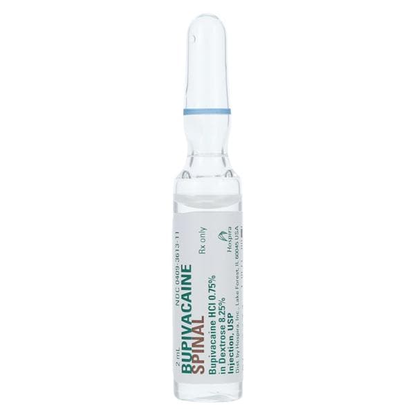 Bupivacaine Spinal Injection 0.75% Preservative Free Ampule 2mL 10/Bx