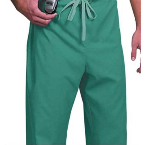 Scrub Pant 1 Pocket X-Small Jade Green Unisex Ea