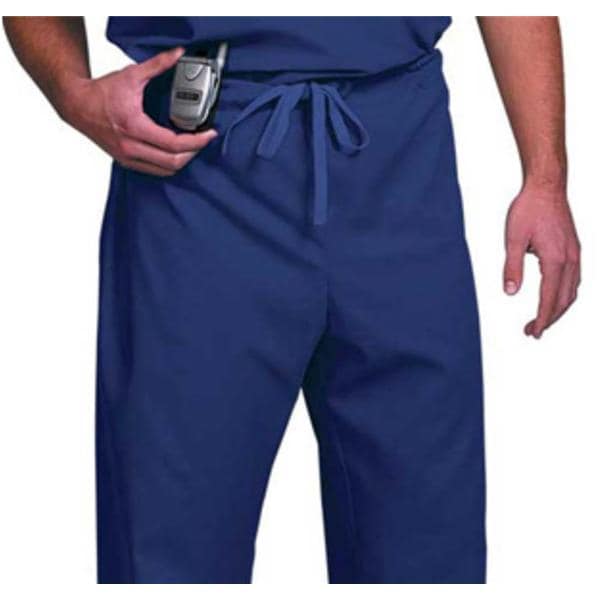 Scrub Pant 1 Pocket X-Small Cobalt Blue Unisex Ea