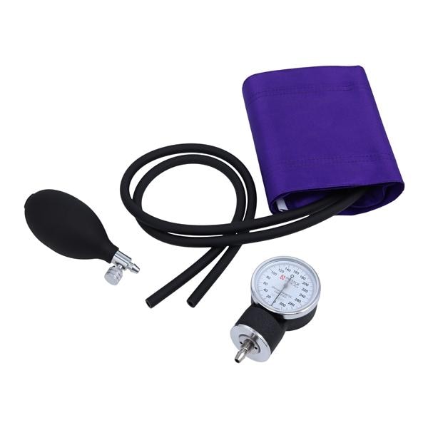 Aneroid Sphygmomanometer Purple Arm Dial Display Ea