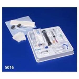 Curity Thoracentesis Tray Plastic Syringe 50cc Luer Lock