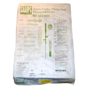 Pleura-Seal Thoracentesis Kit 8Fr Catheter