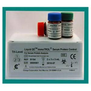 Liquid QC ImmuTROL Serum Protein Level 1-3 Control 6x3mL For Analyzer 1/Kt