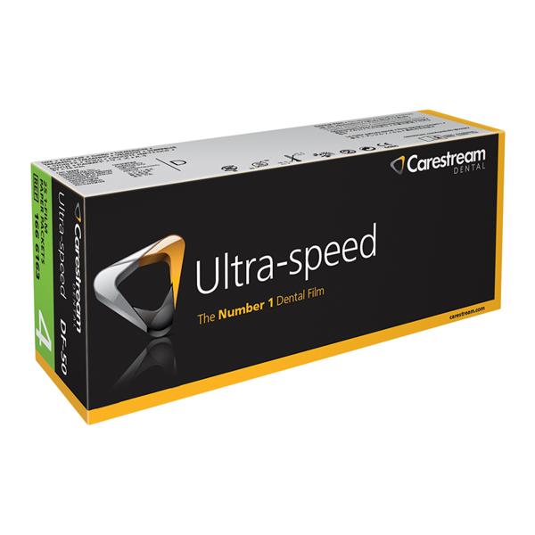 Ultra-Speed Intraoral X-Ray Film DF-50 Size 4 D Speed 25/Bx, 60 BX/CA