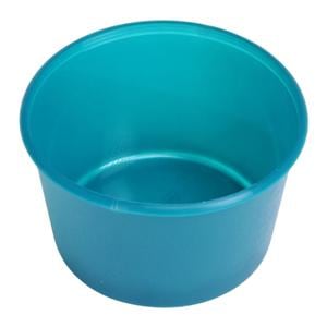 Sponge Bowl Round Plastic Light Blue 8oz