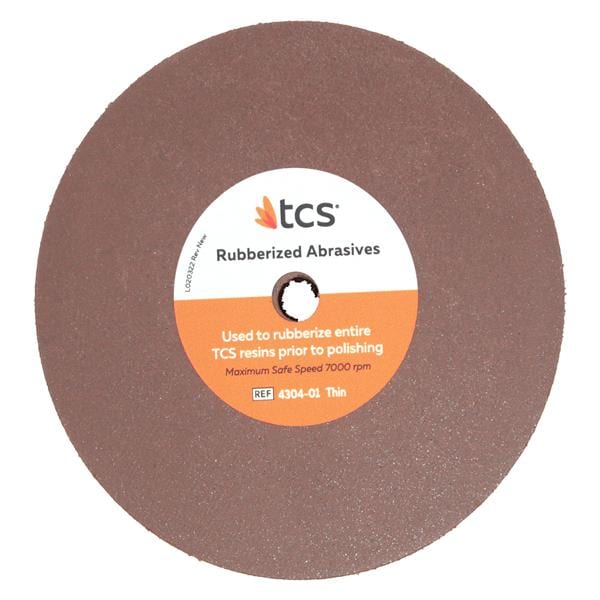 TCS Rubberized Abrasive Wheels Finishing Tool Ea