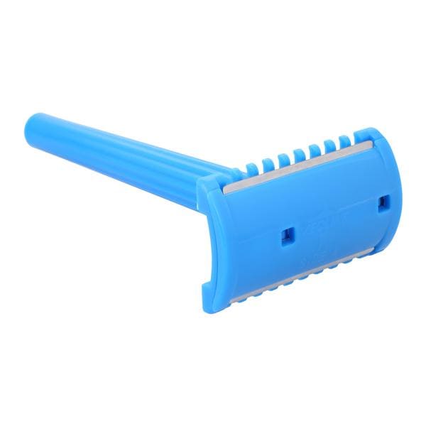 Shave Prep Razor 2 Side Disposable Blue