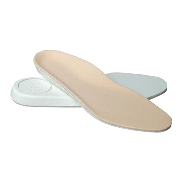 Duo/Laminate D-Soles Insole Beige Full Length Men 6.5-8 / Women 8.5-10