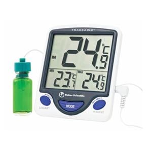 Traceable Refrigerator/Freezer Thermometer ABS Plastic -50 to 70°C Ea