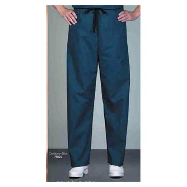 Scrub Pant 1 Pocket 2X Large Sangria Unisex Ea