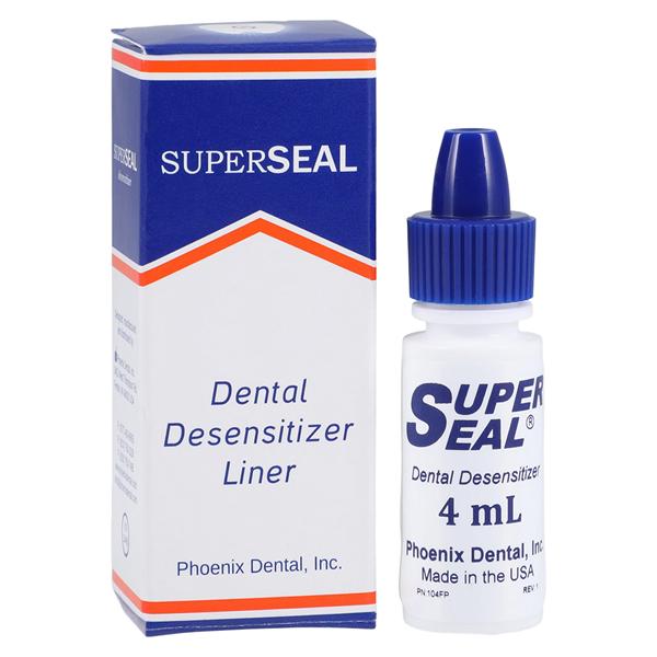 Super Seal Water Based / Potassium-Oxalate Desensitizer & Liner 4mL/Bt, 20 BT/CA