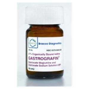 Gastrografin Oral Solution Lemon Bottle 30mL 24/Ca