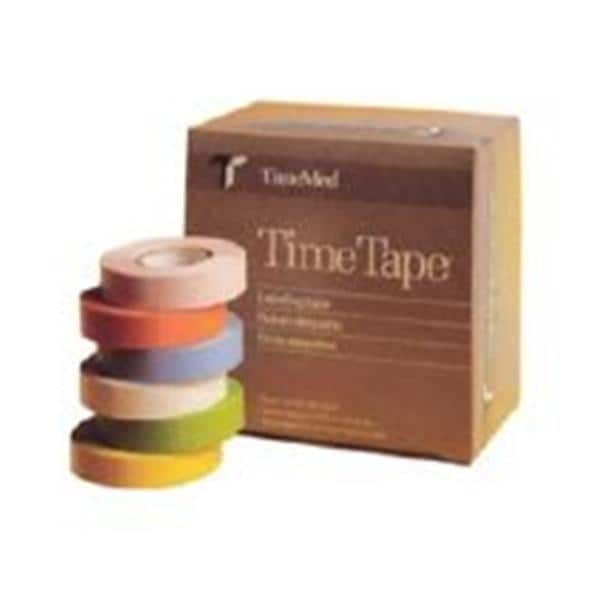 Tape,Time-3/4"x500" Red- Prof Ea