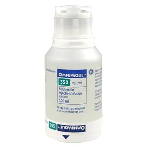 Omnipaque Injection 350mg/mL PlusPak Bottle 100mL 10/Bx