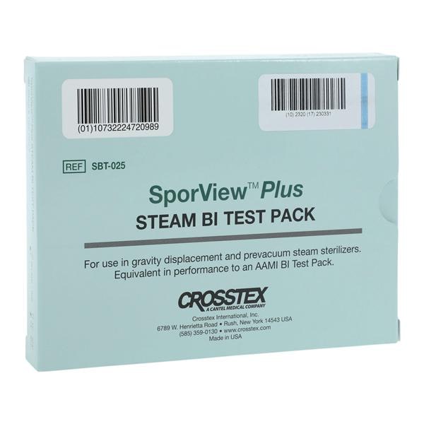 Sporview Plus Biological Indicator Test Pack 25/Ca