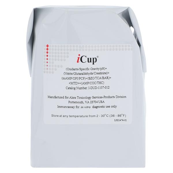 iCup AD Drug Screen Test Kit Moderately Complex 25/Bx