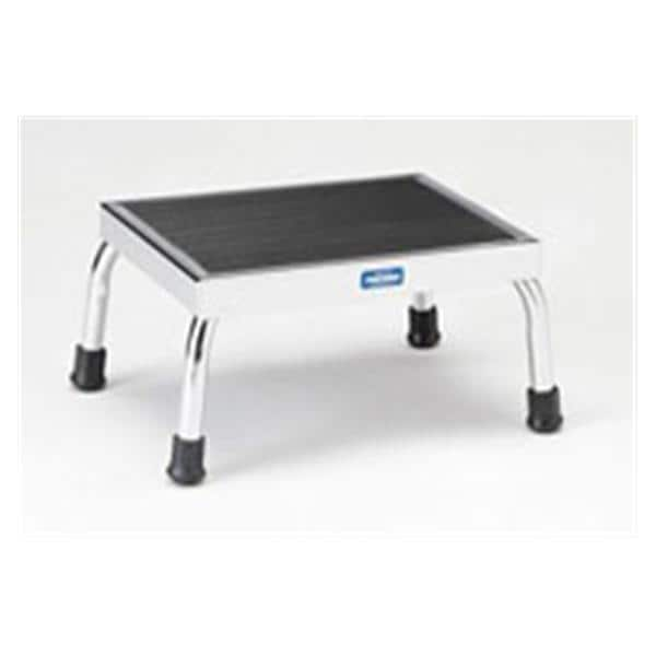 Step Footstool Chrome 4 Leg Ea