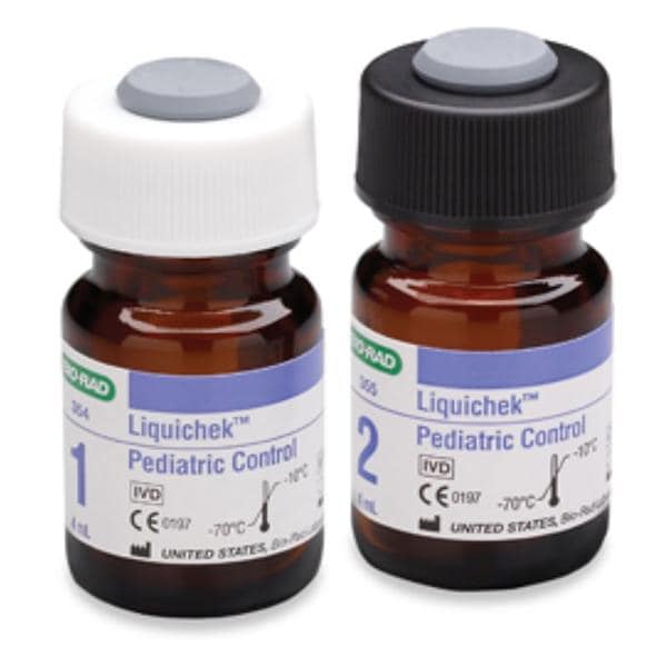 Liquichek Pediatric Control Level 1-2 Control 2x4mL For Analyzer 2x4ml/Bx