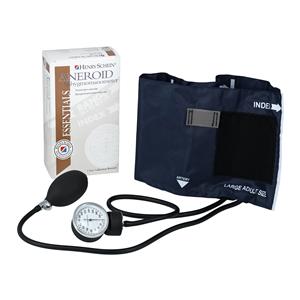 Henry Schein Essentials Economy Aneroid Sphygmomanometer Size 12 Nvy Latex Ea, 20 EA/CA