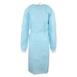 Maxi-Gard Protective Gown SMS Regular Blue 10/Pk