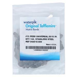 Waterpik Original Tofflemire® Tofflemire Matrix Band 0.0015 in Pd Univ 13 Gross