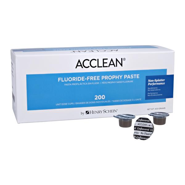 Acclean Fluoride-Free Prophy Paste Unflavored Without Fluoride 200/Bx