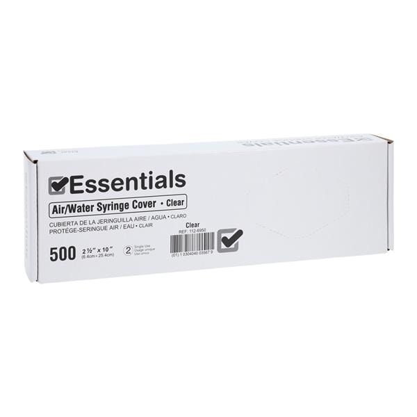 Essentials Syringe Cover 2.5 in x 10 in F/ 3 Way Ar & H20 Syrngs 500/Bx