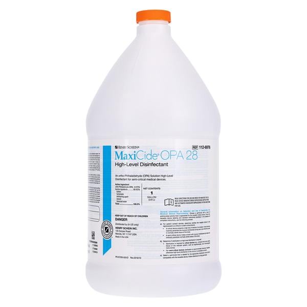 MaxiCide OPA 28 Liquid High Level Disinfectant 1 Gallon Ea