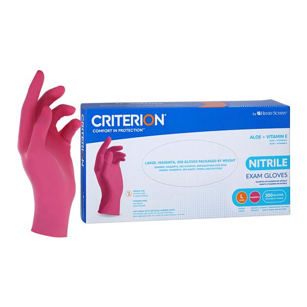 Criterion Nitrile Large Exam Gloves 1127147 - Henry Schein Dental