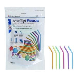 Sure Tip Focus Air / Water Tip Assorted 150/Bg