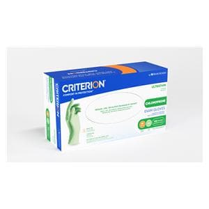Criterion Ultrathin Chloroprene Exam Gloves X-Small Standard Lime Non-Sterile