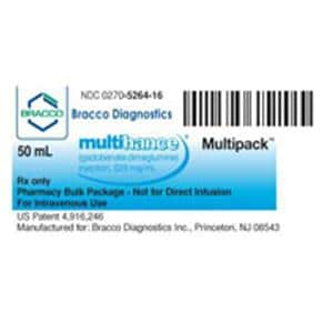 Multihance Injection 529mg Pharmacy Bulk Pack 50mL 5/Bx