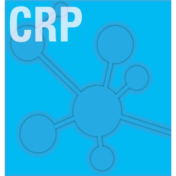 CRP: C-Reactive Protein Test Kit R1:1x30mL/R2:1x20mL Wide Range 1/Bx