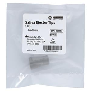 Saliva Valve B Tip Only Rubber Ea