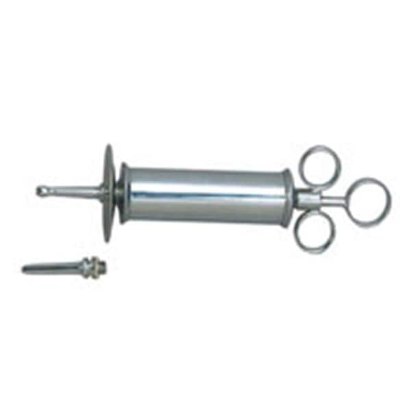 Ear Syringe Shield Chrome Reusable Ea