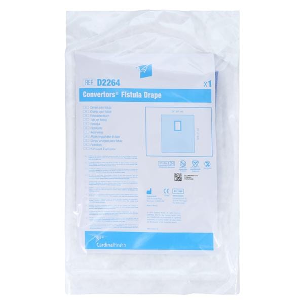 24x31" Sterile Surgical Drape 3x9" Fenestrated