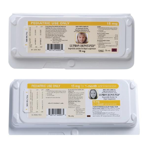 Lupron Depot-Ped 1-Month Injection 15mg Pediatric Kit Each