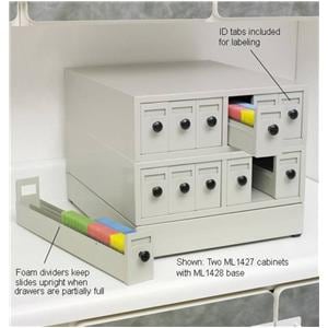 Microscope Slide Storage Cabinet Gray 5000 Position Ea