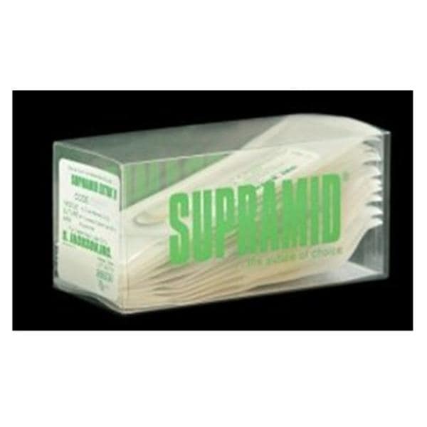 Supramid Extra II Suture 3-0 12" Nylon Cable BB White 12/Bx