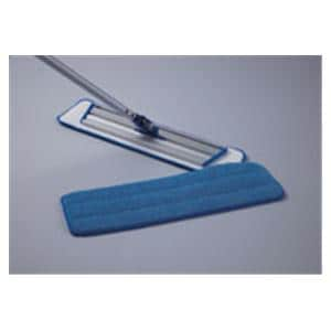 Blue Microfiber Wet Mop 18 in 100/Ca