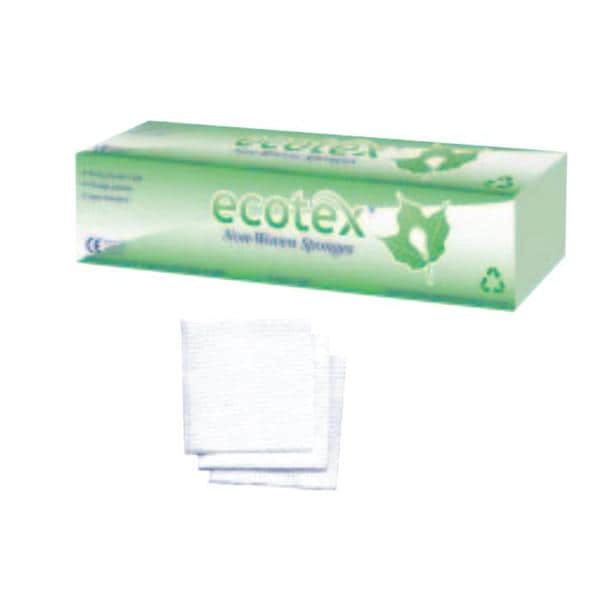 Ecotex Premium Cotton Non-Woven Sponge Not Made With Natural Rubber Latex