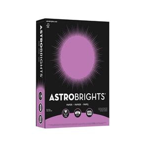 Astrobrights Paper 8.5 in x 11 in 24 Lb Planetary Purple 500/Ream Ea